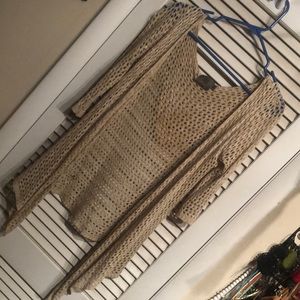 Crochet Hooded Cardigan